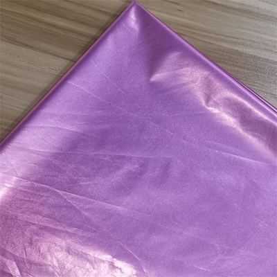 Pongee PU αναπνεύσιμος Softshell 75dX75d λαμπρός πολυεστέρας
