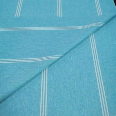 170gsm κατιονική πολυ βούρτσα Spandex λωρίδων σαφούς ύφανσης πολυεστέρα