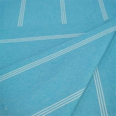 170gsm κατιονική πολυ βούρτσα Spandex λωρίδων σαφούς ύφανσης πολυεστέρα