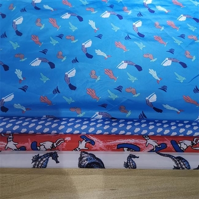 Taffeta πολυεστέρα 300t 70gsm αδιάβροχο τυπωμένο ύφασμα 50dx50d