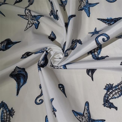 Taffeta πολυεστέρα 300t 70gsm αδιάβροχο τυπωμένο ύφασμα 50dx50d
