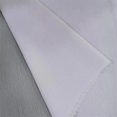 Στερεό Crinkle 75d υλικό σιφόν πολυεστέρα υφάσματος της Georgette