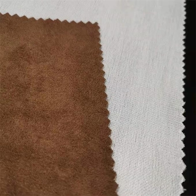ύφασμα 150CM σουέτ πολυεστέρα 200gsm 75d που συνδέεται από το ναυπηγείο
