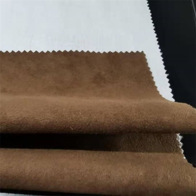 ύφασμα 150CM σουέτ πολυεστέρα 200gsm 75d που συνδέεται από το ναυπηγείο