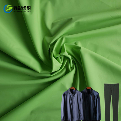 50d Pongee ενδυμάτων ύφασμα 150CM επένδυσης υφαμένο Twill 100 πολυεστέρα